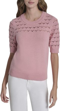 DKNY Dkny Yoke Sweater Top