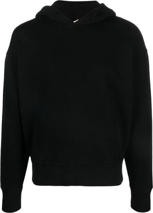 Ten c logo-patch hoodie - men - Cotton - M - Black