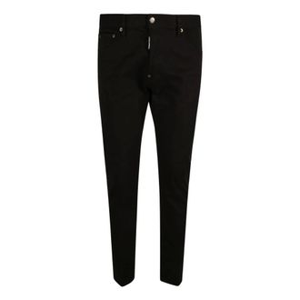 Dsquared2 Hombre, Vaqueros, Negro, Talla: 2XL