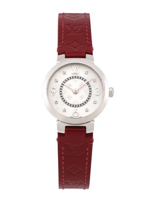 Louis Vuitton Womens Tambour Slim Diamond Watch (Authentic Pre-Loved)