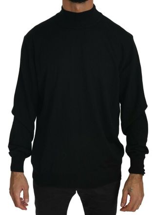 Mila Sch&ouml;n Turtle Neck Pullover Top Virgin Wool Mens Sweater