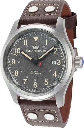 Glycine Combat Field Automatic Grey Dial Mens Watch GL0562