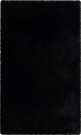 LALEE Hochwertiger, waschbarer Badteppich Heaven - Schwarz