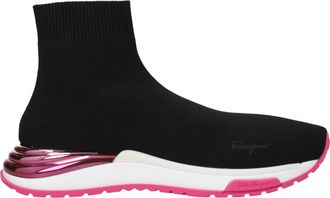 Ferragamo Sneakers Ninette Donna Tessuto Nero