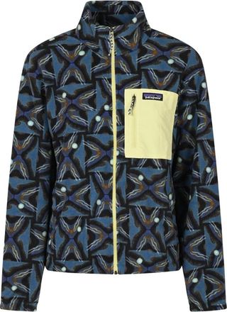 Patagonia Micro D Fleece Patch Pocket Jas - Dames - Sport - Veelkleurig - Maat: XS Fleece
