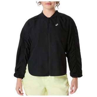 Asics Nagino Run Adjustable Jacket Laufjacke f&uuml;r Damen | schwarz
