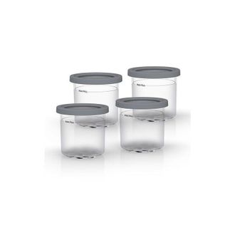 Ninja Creami Nc300eu Juego De 4 Tarros Gris 470 Ml