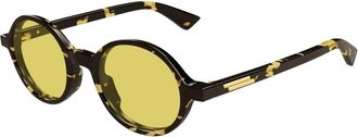 Bottega Veneta Zonnebril - unisex - Zonnebrillen - Bruin - 48 MM - Nylon - Accessoires
