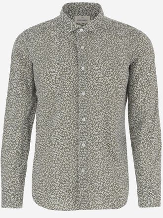 Alessandro Gherardi Mens Linen Shirt Multicolour