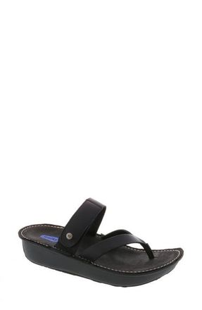 Wolky Tahiti Platform Sandal in Black at Nordstrom, Size 12Us