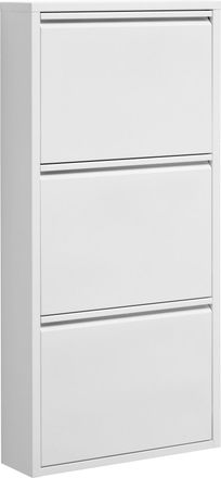 CARRYHOME Schuhkipper, Weiß, Metall, 50x103.5x15 cm, Typenauswahl, Garderobe, Schuhaufbewahrung, Schuhkipper