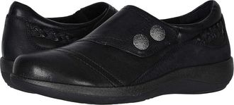 Aetrex Karina DM500W Womens 7.5-8 Black Leather Monk Strap Dress Shoes KHD1384