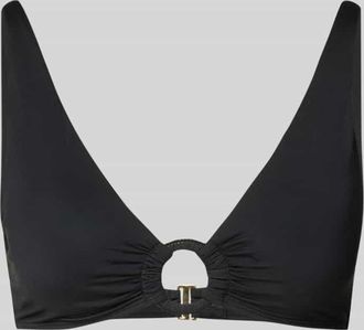 Lauren Ralph Lauren Bikini-Oberteil mit verstellbaren Tr&auml;gern in Black, Gr&ouml;&szlig;e XS