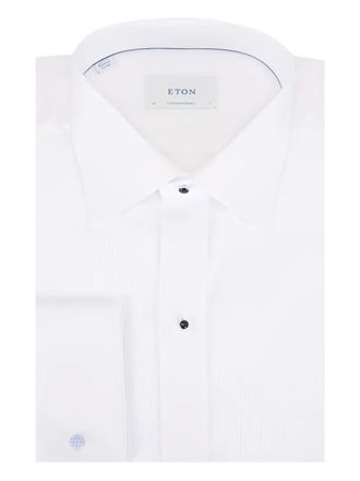 Eton Camicia plissettata - Bianco
