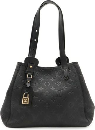 Louis Vuitton Black Monogram Noir Monogram Empreinte Shoulder Bag Tote Bag (Pre-Owned)