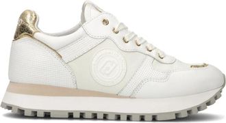 Liu Jo Leather Sneakers Wonder 25 - Dames - Sneakers - Wit - 40 EU - Leer - Schoenen