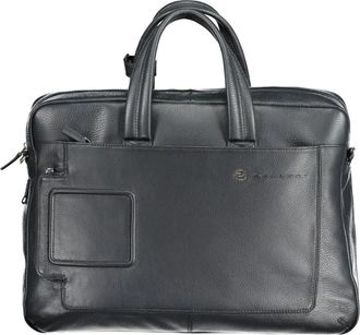 Piquadro Laptop Bags & Cases, male, Blue, Size: ONE SIZE Blue Business Briefcase with Laptop Compartment