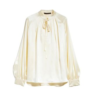 Max Mara Blouses, female, Beige, XS, Tamigi Shirt