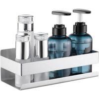 OEM Estante De Ducha De Pared De Acero Inoxidable Sus304 - Cesta Para Ba&ntilde;o - 23 Cm, Acabado Cepillado - Crezuo