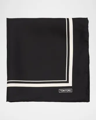 Tom Ford Men & apos;s Silk Pocket Square