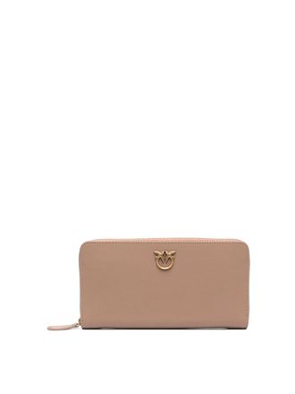 Pinko Logo-plaque leather wallet