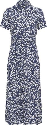 Part Two Ocean Grafische Print Jurk - Dames - Shirt Kleedjes - Veelkleurig - 2XS - Kleedjes