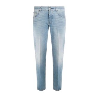 Lardini Slim-fit Jeans, male, Blue, Size: W33 Pantalone Denim