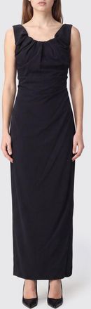 Vivienne Westwood Abito da sera lungo in misto seta con spalle scoperte e bustier