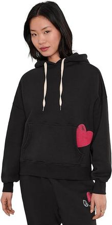 Spiritual Gangster Power Of Love Malibu Hoodie Womens Sweatshirt Black : LG, Cotton/Modal