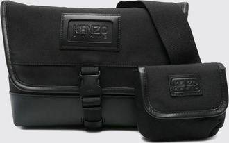 Kenzo Borsa Small Messenger Kenzo in canvas