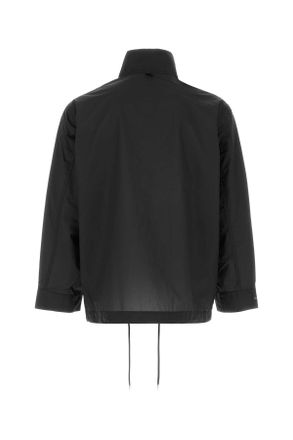 Nanam&iacute;ca Unisex Black Nylon Windbreaker Exterior: Giubbini