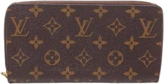 Louis Vuitton Pre-owned Wallets, female, Brown, Size: ONE SIZE Pre-owned Plastic Wallet