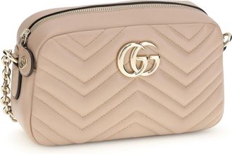 Gucci Womens Gg Marmont Shoulder Bag Cameo X Dafne Lamb Ovis Aries Handbags Hand