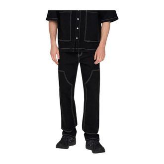 Only & Sons Heren Werkkleding Denim Jeans - Heren - Regular Fit Jeans - Zwart - W31 - Denim - Jeans