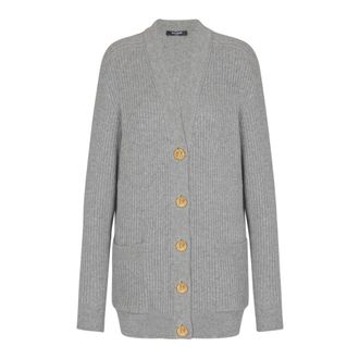 Balmain Mujer, Jerseys, Gris, Talla: XS