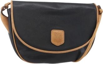 Celine Pre-owned Vintage Leren Crossbody Tas - Dames - Vintage Schoudertas - Zwart - ONE Size - Leer - Vintage