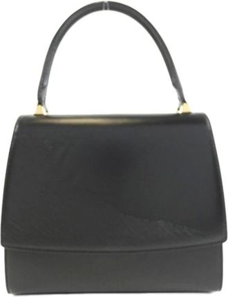 Louis Vuitton Pre-owned Handbags, female, Black, Size: ONE SIZE Pre-owned Elegant Handbag with Top Handle for Formal and Casual Occasions