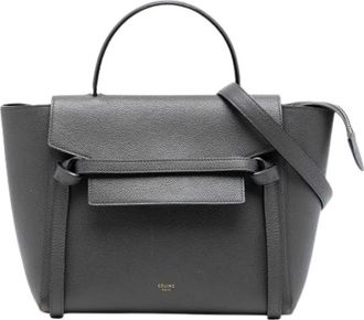 Celine Pre-owned Handbags, female, Gray, Size: ONE SIZE Pre-owned Belt Bag