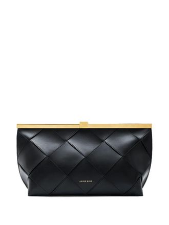 Anine Bing Clutch Braided Leather Anine