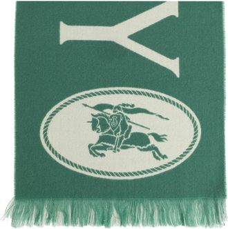 Burberry Accessories - unisex - Wintersjaals - Groen - ONE Size - Accessoires