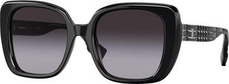 Burberry BE4371 HELENA 30018G Womens Sunglasses Black Size 52