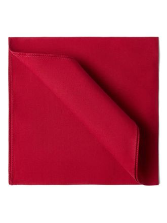 Brunello Cucinelli cotton pocket square - men - Cotton - One Size - Red