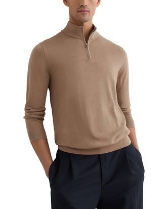 Reiss Blackhall Half Zip Fun Wool Sweater