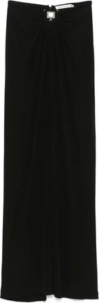 CHRISTOPHER ESBER Gonna lunga con ruches - Nero
