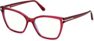 Tom Ford unisex, Accessoires, Rood, Maat: 55 MM