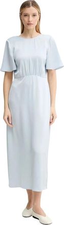 Sams&oslash;e & Sams&oslash;e Salucindy Jurk - Dames - Casual kleedjes - Blauw - XS - Polyester - Kleedjes