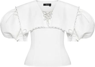 Anouki Verfraaide blouse - Wit