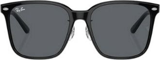 Ray-Ban Dark Grey Square Unisex Sunglasses RB2206D 901/87 57