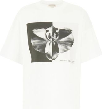 Alexander McQueen T-Shirt - Dames - T-shirts - Wit - M - Tops