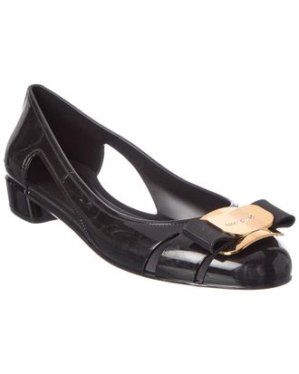 Ferragamo New Vara Jelly Ballet Flat